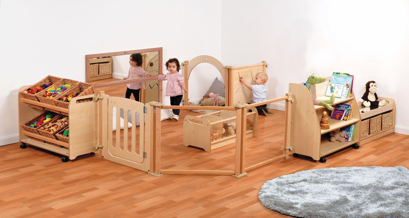 large outdoor EYFS play area for students to develop their physical and social skills