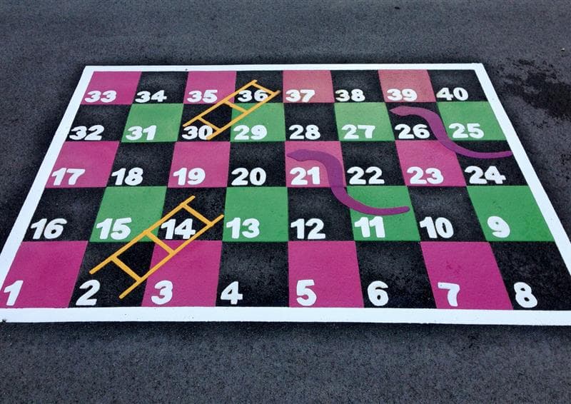 Over 200 playground markings to choose from!